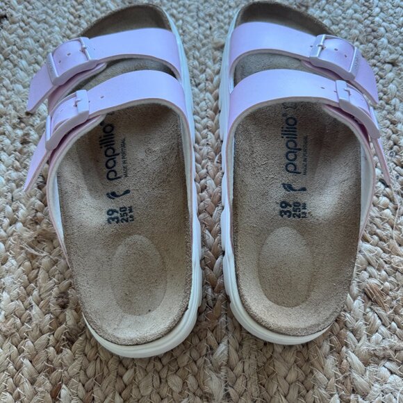 Birkenstock Papillio Arizona Chunky Sandals – Soft Pink – EU 39 / US 8-8,5 💗 - Picture 2 of 9